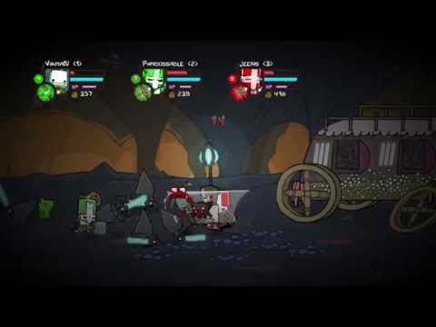 Видео: Castle Crashers [Co-op] #3 - Втроем веселее! (и легче)