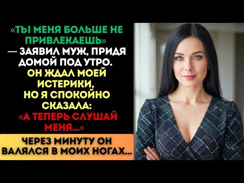 Видео: «Ты меня не привлекаешь», — сказал муж. Я ответила: «А теперь слушай меня», и он упал на колени...