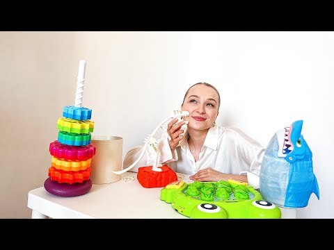 Видео: Топ-5 развивающих игрушек от логопеда 2-6 лет, влог #4