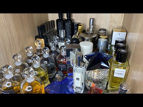 Видео: Моя парф полка - хранение, организация