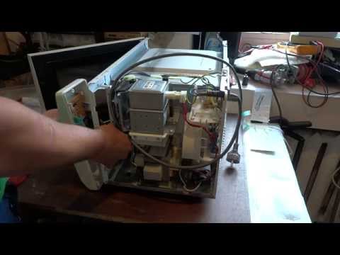 Видео: Замена сенсорной панели микроволновой печи.