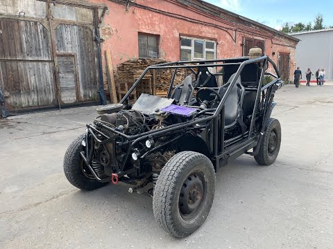 Видео: БАГГИ ИЗ НИВЫ за копейки 2 серия