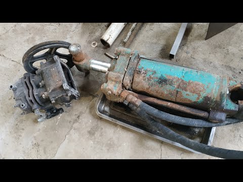 Видео: Наконец-то нашел на приёмке гидроцилиндр и компрессор