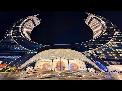 Видео: Fairmont Doha, 5-звездочный отель класса люкс в Катаре, расположенный в знаменитых башнях Katara