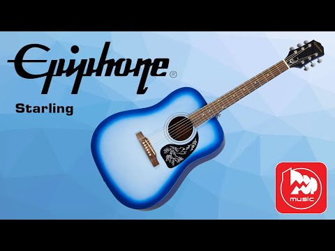 Видео: Недорогая акустическая гитара Epiphone Starling