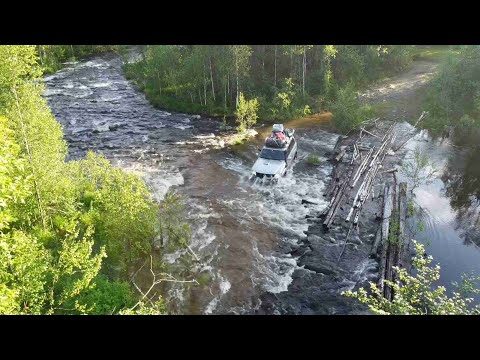 Видео: ТУРИСТы в Экспедиции на край Земли. Часть IV. Северная Карелия. Таежный OFF-ROAD. Едем на озеро ...