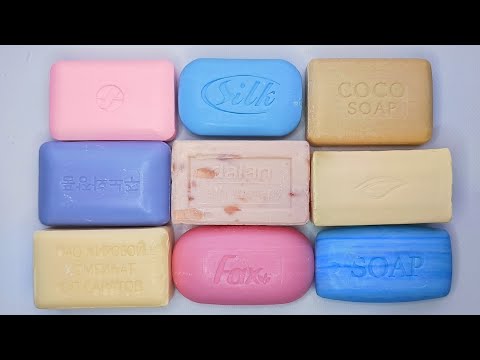 Видео: Cutting dry soap 🧼 Satisfying ASMR video 💤  Резка сухого мыла. Video for sleep