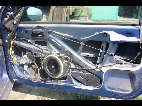 Видео: Шумоизоляция передних дверей Peugeot 206