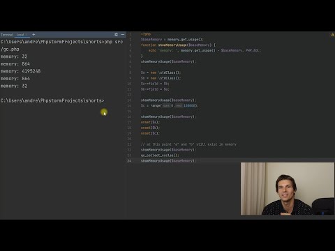 Видео: PHP сборщик мусора