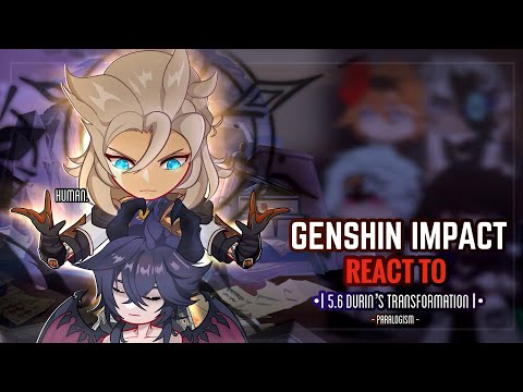 Видео: 🖤✨ Реакция Предвестников Фатуи на 5.6 «Трансформация Дурина» || Gacha Club || Genshin Impact