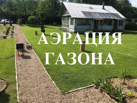 Видео: Аэрация газона