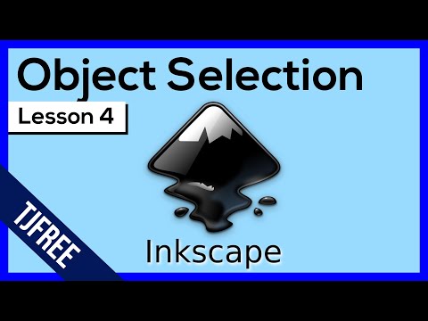 Видео: Урок 4 по Inkscape — Группы, уровни и выбор объектов