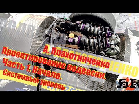 Видео: Проектирование подвески. Часть 1. Системный уровень | А. Плахотниченко (Осенняя школа ФС '21)