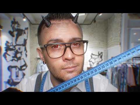Видео: АСМР Демон-Портной Снимет Мерки для Маски и Плаща
