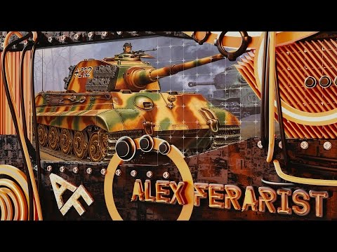 Видео: Королевский Тигр - цветовая модуляция [2]