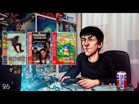Видео: Сега Мега Гаунтлет #26: Skitchin', WWF Wrestlemania, Sonic the Hedgehog 3