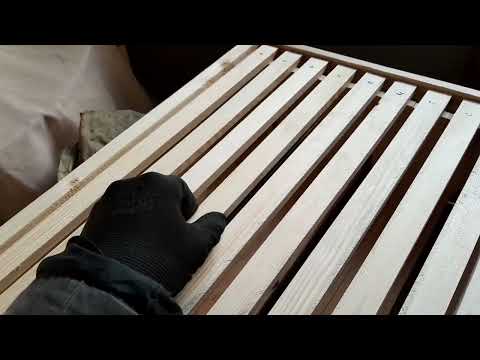 Видео: Рамка 145 по простому.закупили решітки. підготовка до сезону.