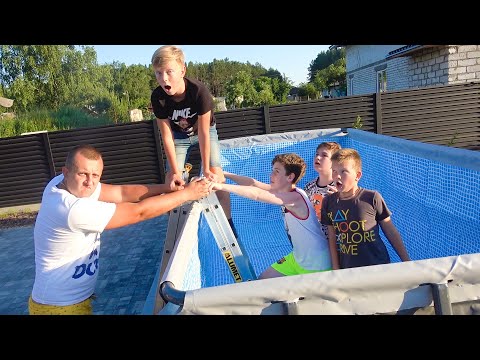 Видео: ПОПАЛИ В ЛОВУШКУ. КАК выбраться  ИЗ БАССЕЙНА. БРОС ШОУ