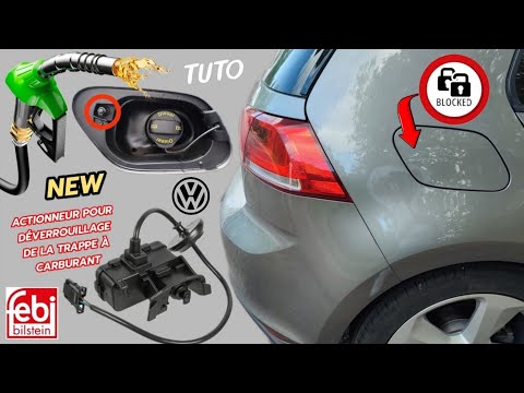 Видео: ⛽ Заменить застрявший привод крышки топливного бака на VW GOLF 7