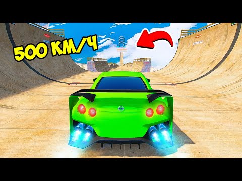 Видео: СПУСК БЕЗ ТОРМОЗОВ НА ВЫСОКОЙ СКОРОСТИ ПО ТРАМПЛИНУ В ГТА 5 МОДЫ! ЭКСПЕРИМЕНТЫ В GTA 5 ВИДЕО MODS