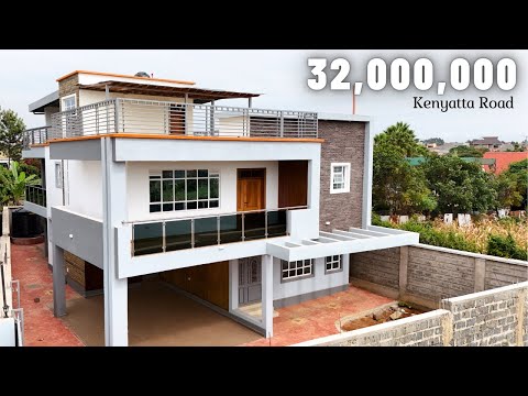 Видео: ВНУТРИ 4-спальный мезонет за 29 000 000 кенийских шиллингов на Кениата-роуд #экскурсияподому #нед...