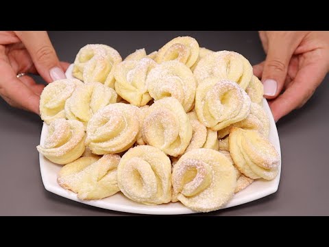 Видео: Самое любимое ПЕЧЕНЬЕ ИЗ ДЕТСТВА: творожные "УШКИ" - лёгкий РЕЦЕПТ и всегда отличный результат!
