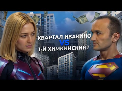 Видео: Квартал Ивакино vs 1-й Химкинский: где выгоднее жить? Сравниваем локацию, отделку и ипотеку!