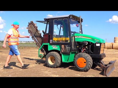 Видео: Большие трактора и машины