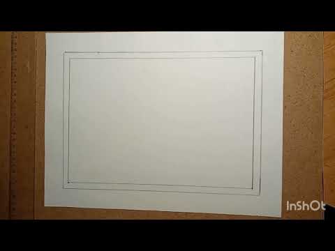 Видео: Як зробити паспарту для малюнку
