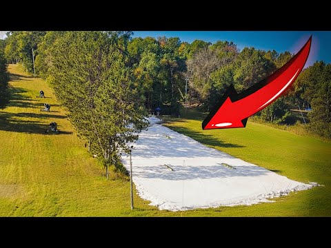 Видео: Я катался на лыжах в этом секретном предсезонном сноупарке