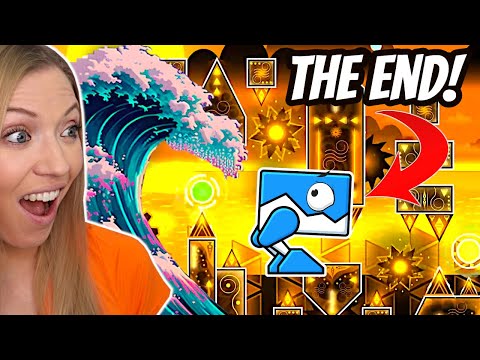 Видео: Реакция на САМЫЕ СЛОЖНЫЕ уровни Geometry Dash!