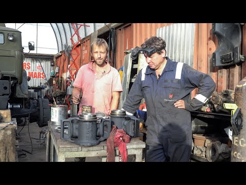 Видео: Неудачная попытка замены сальников балансиров на Урале-375.