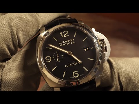 Видео: Обзор часов Panerai Luminor Marina 1950 PAM 312