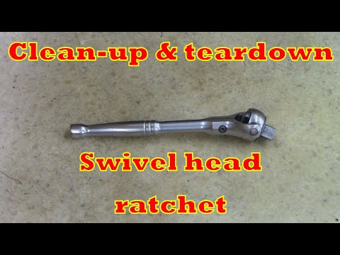 Видео: Разборка и очистка храпового механизма с поворотной головкой!!!