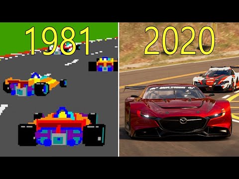 Видео: Эволюция гоночных видеоигр 1981–2020