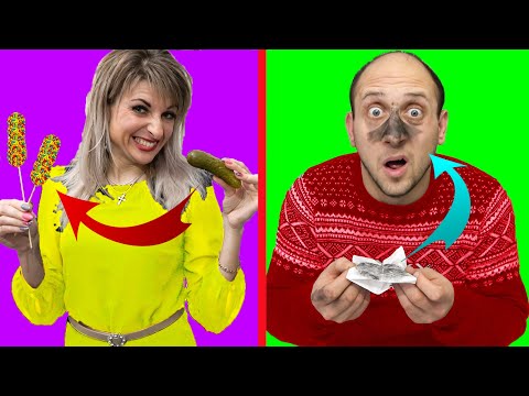Видео: СМЕШНЫЕ и НЕОБЫЧНЫЕ РОЗЫГРЫШИ над ДРУЗЬЯМИ. КОНФЕТЫ из СОЛЕНОГО ОГУРЦА.