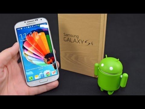 Видео: Samsung Galaxy S4: распаковка и обзор