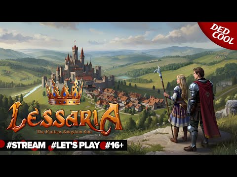 Видео: Lessaria: Fantasy Kingdom Sim ► 1. Неудержимые легендарные герои