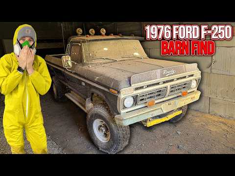 Видео: Ford F250 Highboy 1976 года выпуска найден брошенным в сарае на протяжении 18 лет! | Потрясающая ...