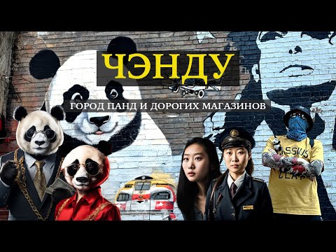 Видео: Чэнду. Панды и дорогие магизины!