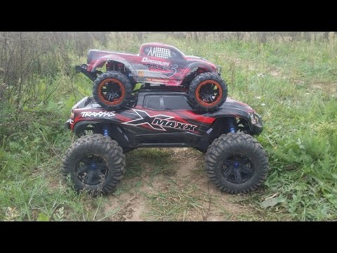 Видео: Тест-драйв монстра REMO HOBBY Dinosaurs Master 5 4WD 1/8