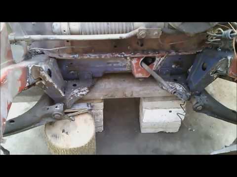 Видео: Кузовной ремонт. Ремонт днища. Опель Кадет+Lanos
