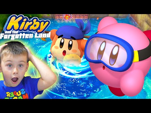 Видео: КИРБИ ЧУТЬ НЕ УТОНУЛ | ПРОХОЖДЕНИЕ Kirby and The Forgotten Land | Егор Играет - ИГРАЗАВР