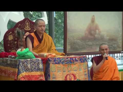Видео: Кунделинг Ринпоче. Сутра «Сердце Арья Праджняпарамиты». Часть 1