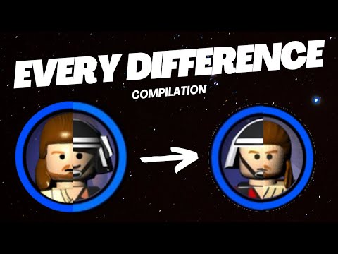 Видео: Все отличия в Lego Star Wars: Полная подборка саги