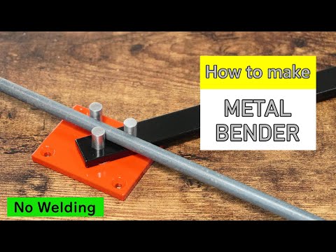 Видео: Сделать крепкий гибочный станок из металлолома без сварки - сделай сам инструмент