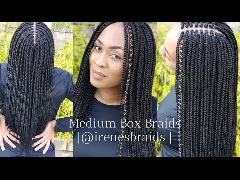 Видео: ПОСМОТРИТЕ, КАК Я ПЛЕТУ ЭТИ СРЕДНИЕ КОРОБОЧНЫЕ КОСИЧКИ!!