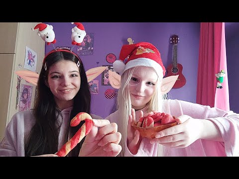 Видео: Два эльфа готовят новогодние печенья 🍪🍪