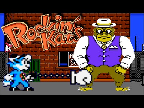 Видео: Rockin' Kats Крутые Коты NES (1080p 60 fps) (Dendy) - прохождение