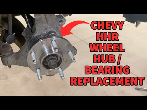 Видео: Замена ступиц передних колес Chevrolet HHR 2006–2011 гг. — аналогично Chevy Cobalt / Pontiac G5